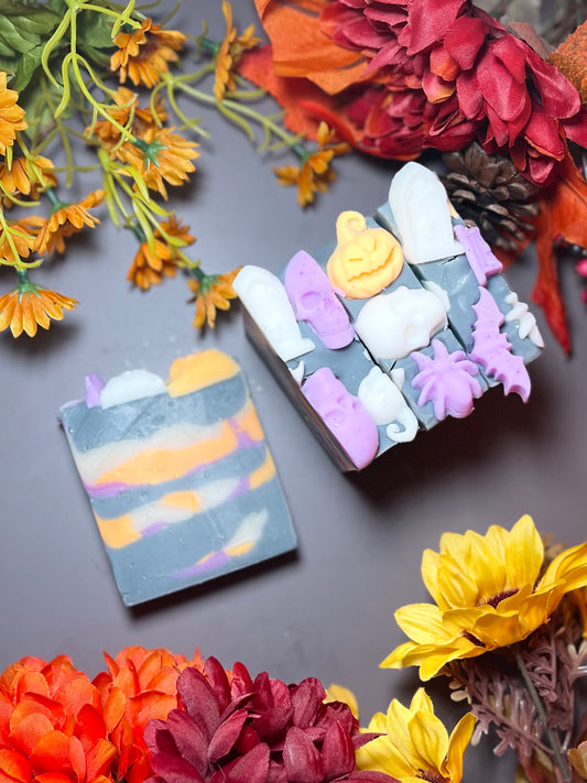 Ghoul’s Gala GLOW in the Dark | Patchouli, Cinnamon, & Cedarwood Soap