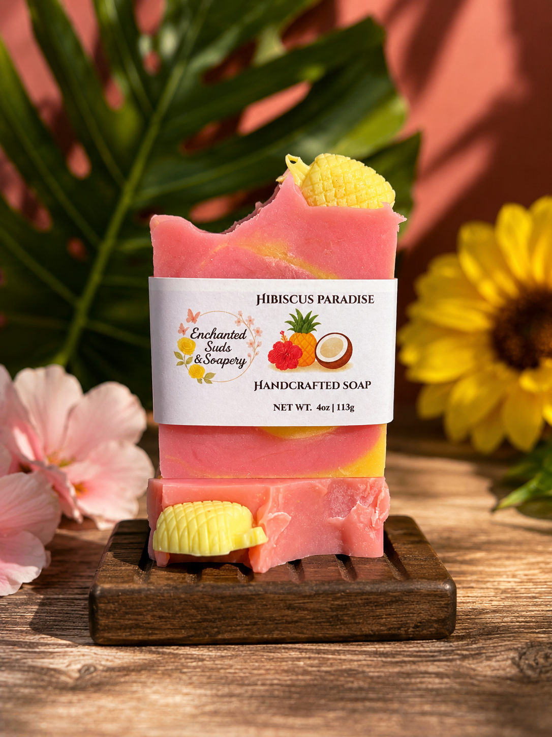 Hibiscus Paradise | Hibiscus, Coconut & Pineapple Soap