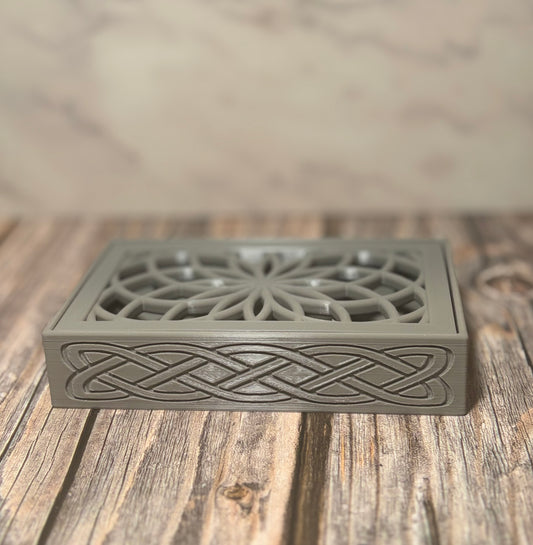Lotus Knot 3D Printed Soap Dish