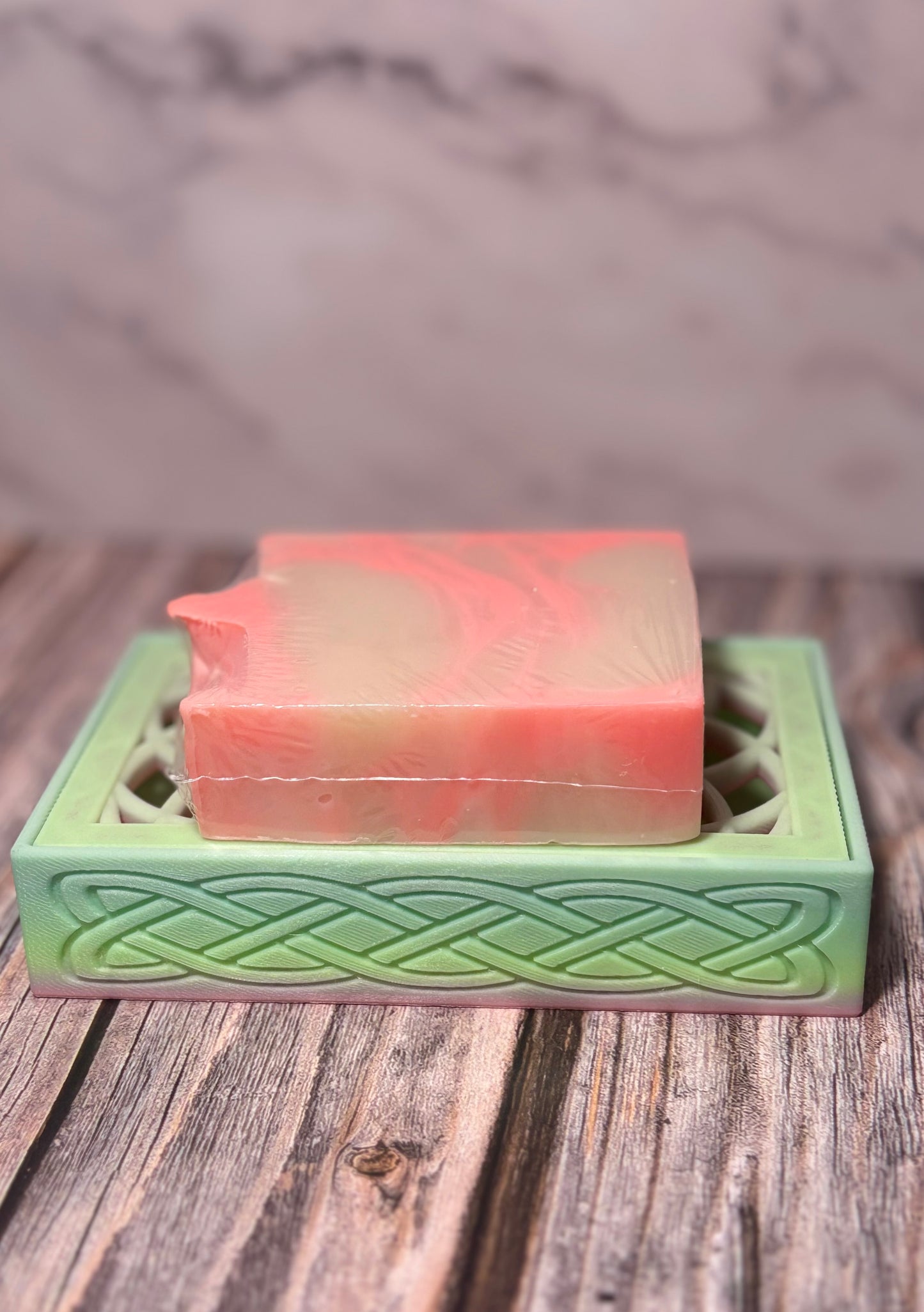 Lotus Knot 3D Printed Soap Dish