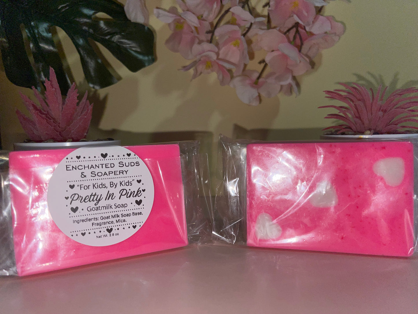 Pretty in Pink Soap