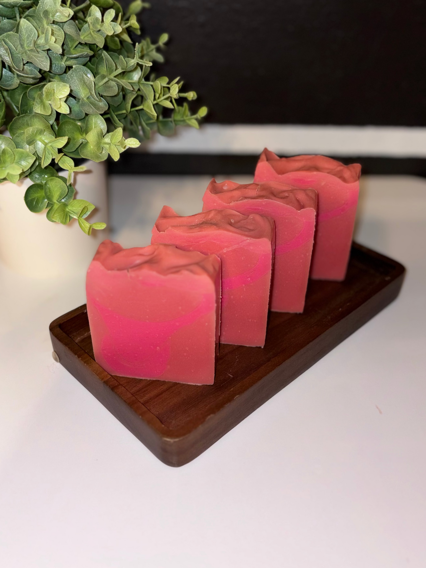 Raspberry Rose Hibiscus Tea Soap