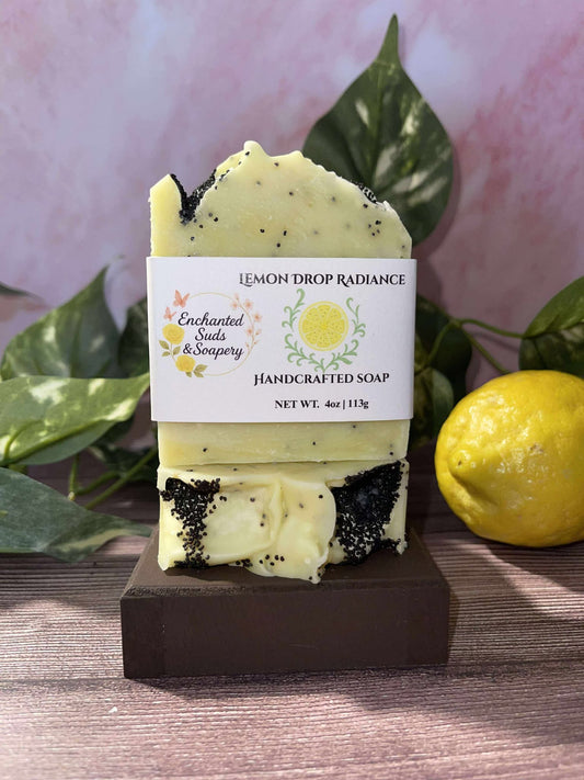 Poppy Seed Lemon Exfoliating Soap