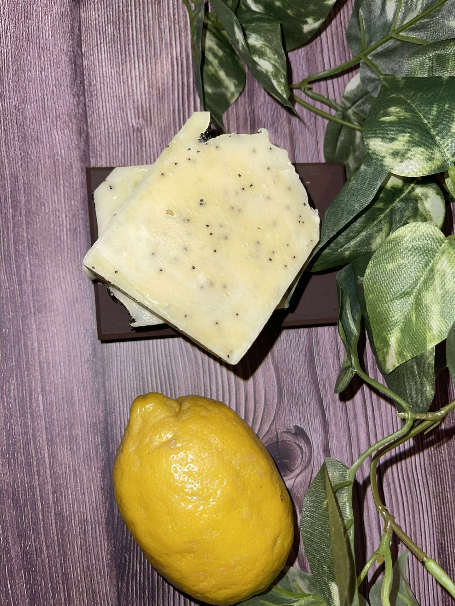 Poppy Seed Lemon Exfoliating Soap