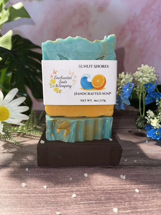 Sunlit Shores | Orange & Sea Breeze Soap