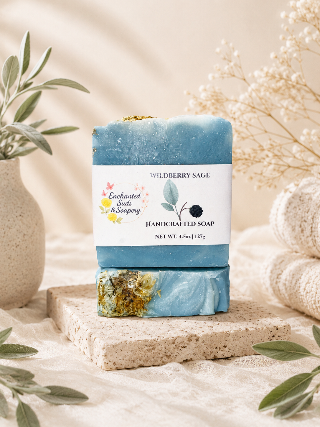 Wildberry Sage | Blue Sage & Berry Soap