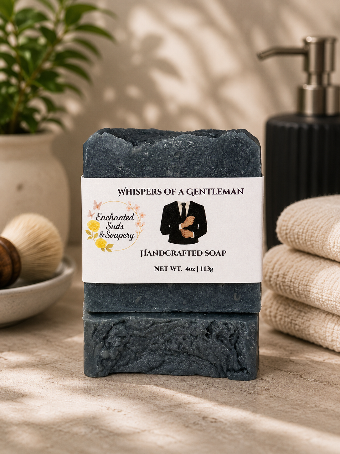 Whispers of a Gentleman Soap(Dupe of Blue de Chanel)