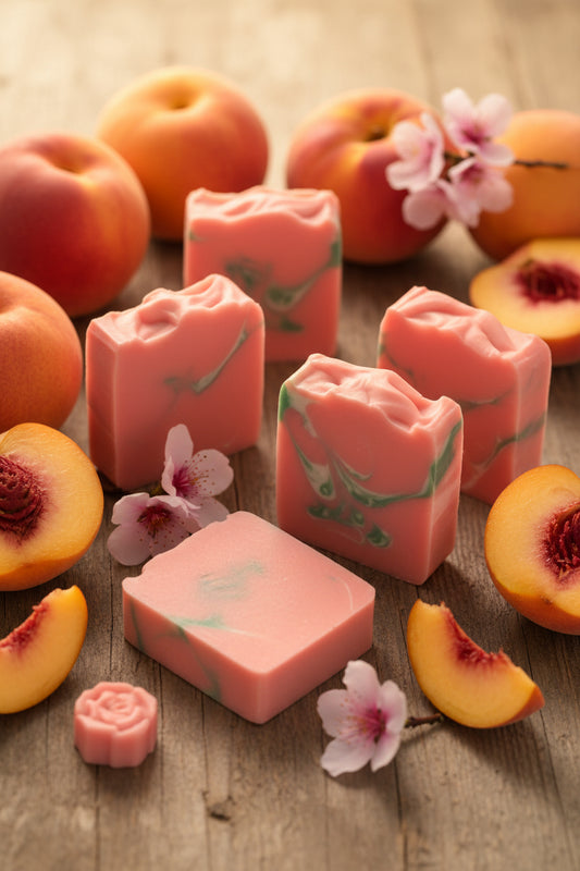 Sweet Peaches Soap (Available 8/9)