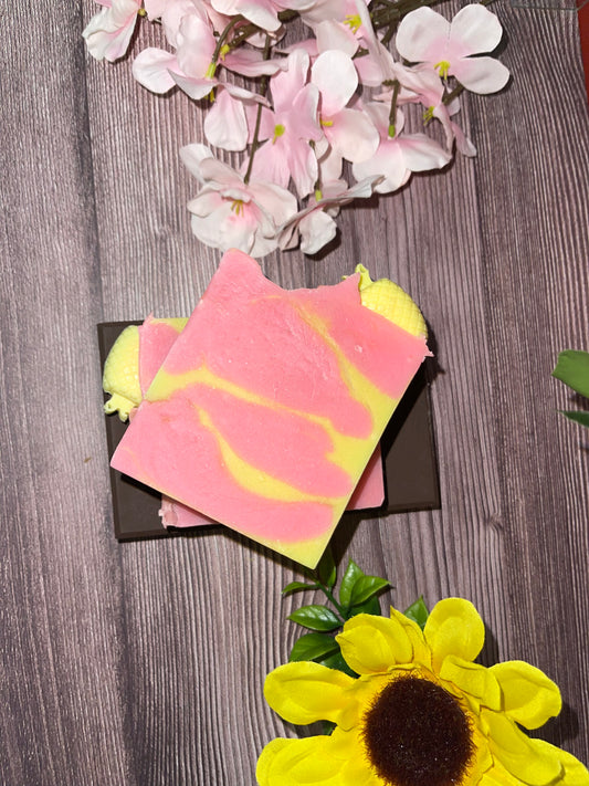 Hibiscus, Creamy Coconut, & Pineapple Soap