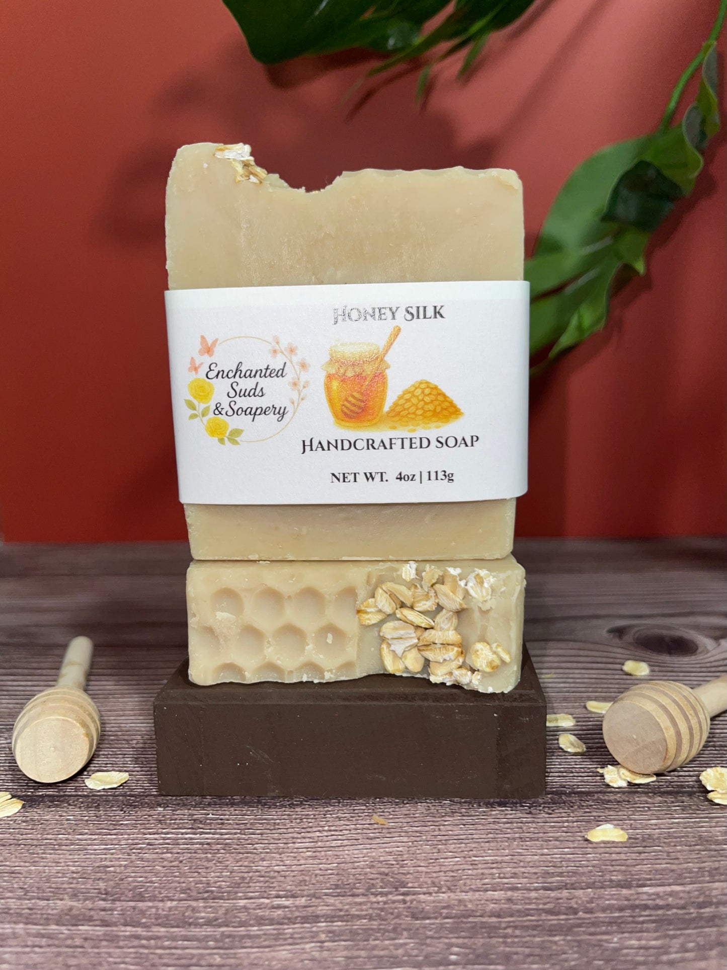 Honey Silk & Oats Unscented Soap