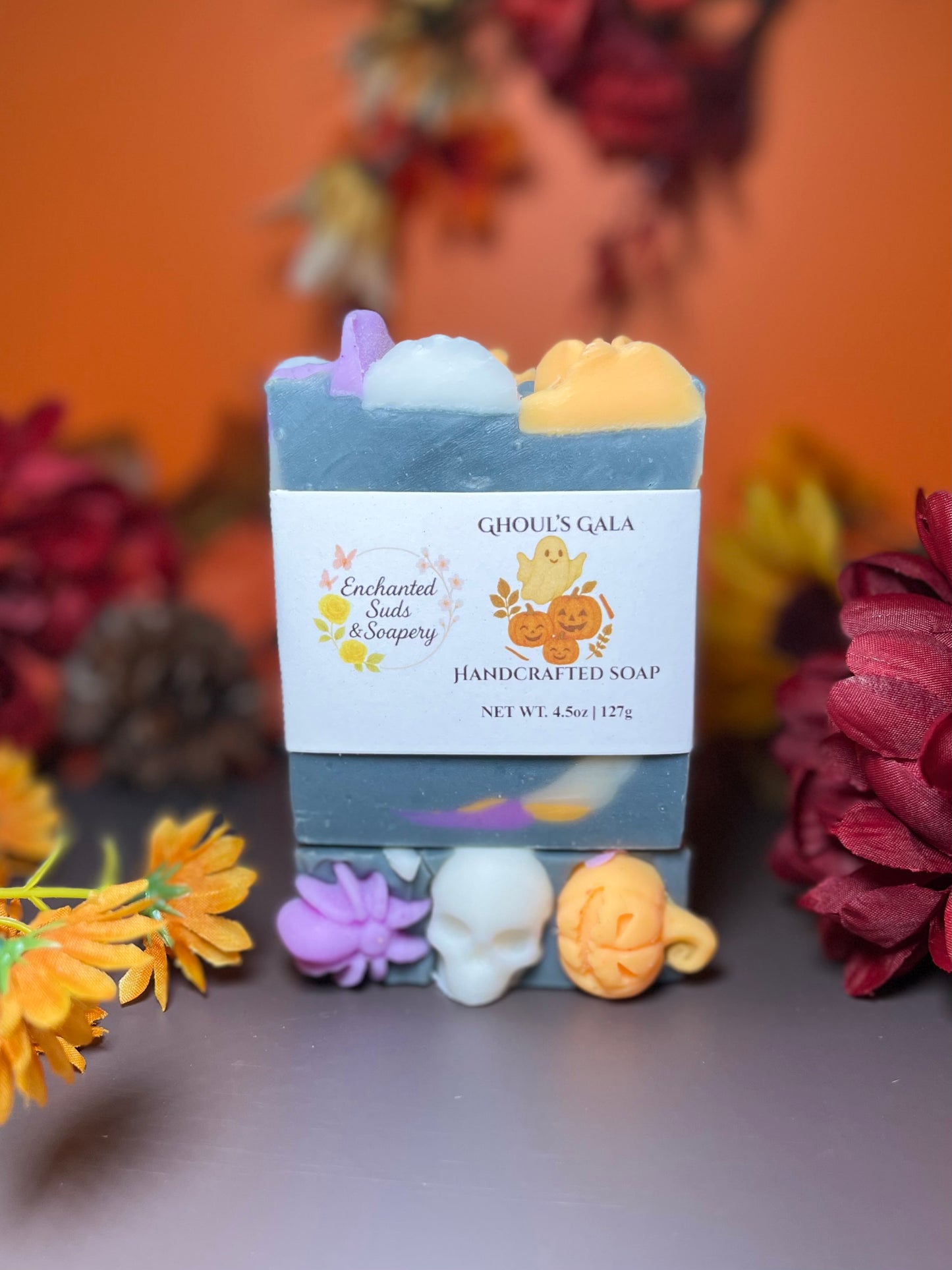 Ghoul’s Gala GLOW in the Dark | Patchouli, Cinnamon, & Cedarwood Soap