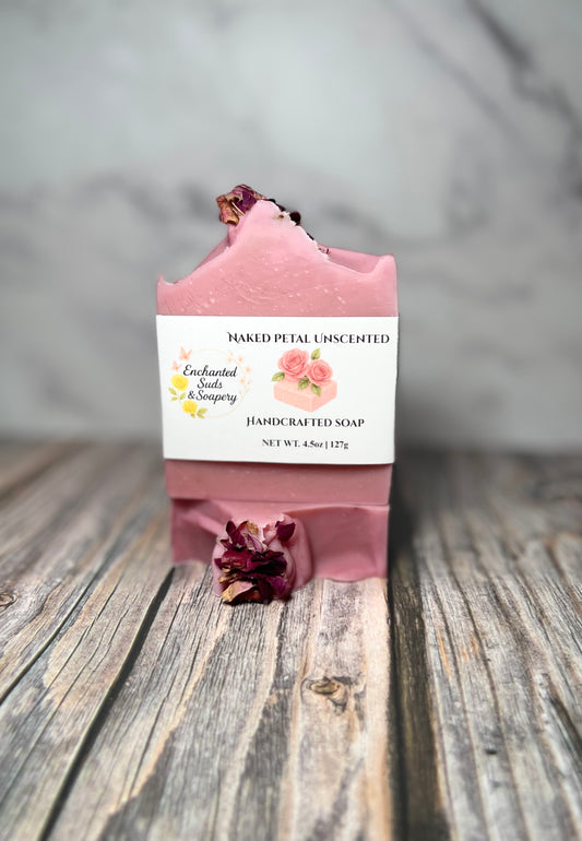Naked Petals Unscented Soap