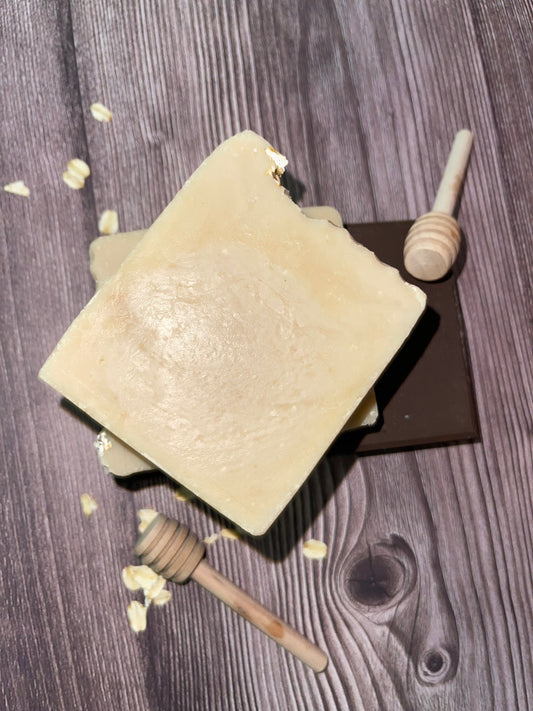 Honey Silk & Oats Unscented Soap