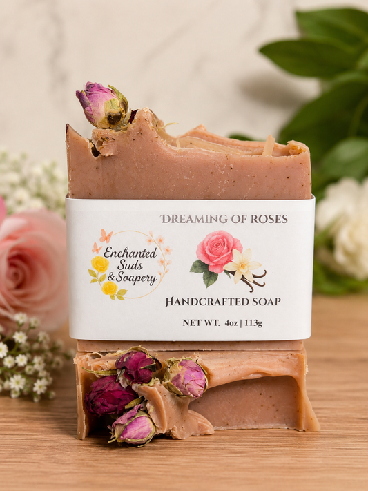 Dreaming of Roses | Rose Geranium & Vanilla Soap