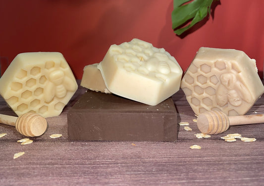 Honeycomb & Oats Unscented Soap